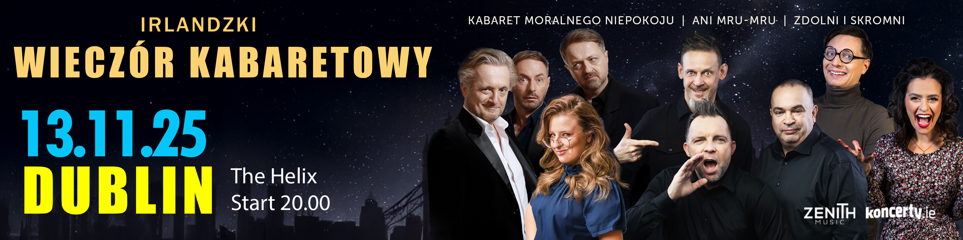Irlandzki Wieczór Kabaretowy